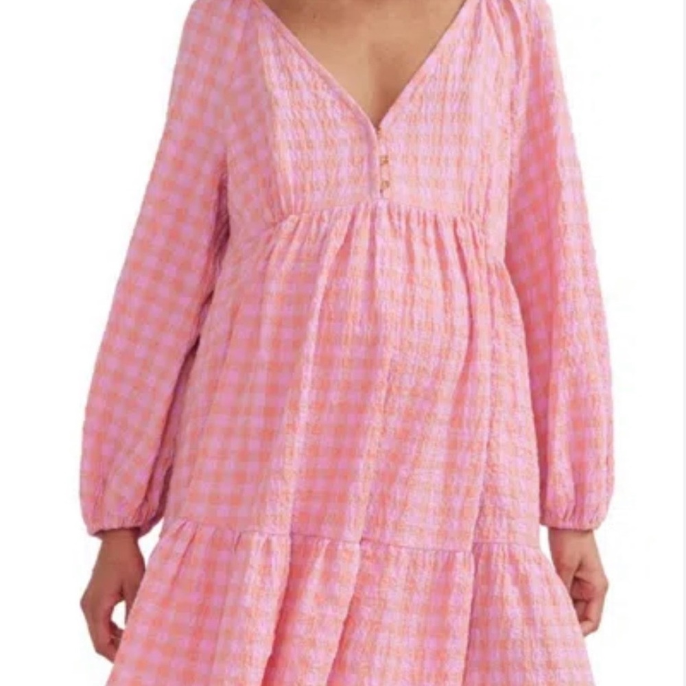 Hatch Maternity Dress: The Kelsey in Sunrise Gingham
